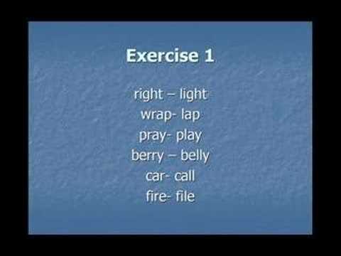 english pronunciation 5c r and l1