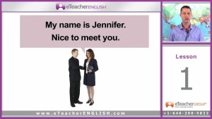 eteacher english lesson 1 saying