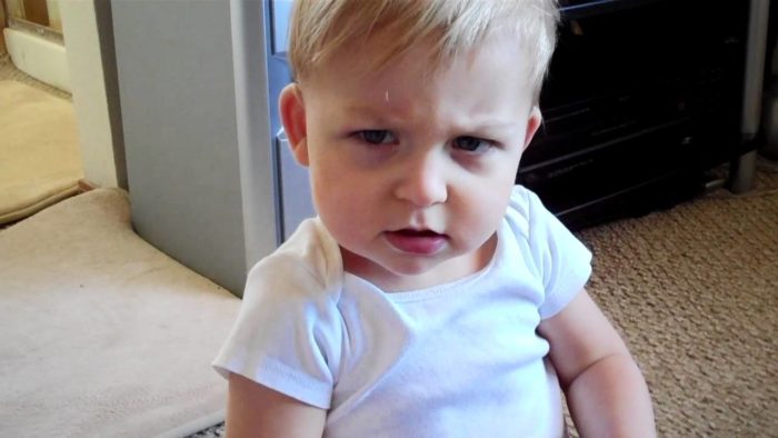 funny video 16 month old loves m