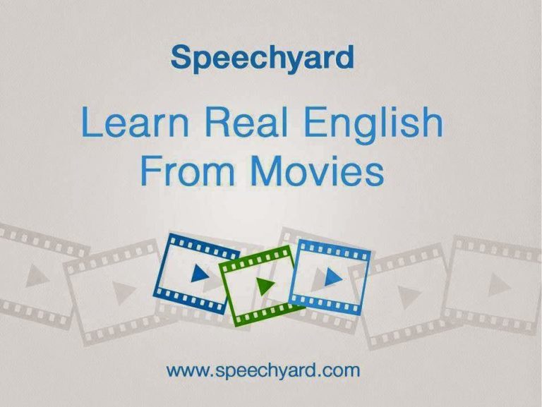 English Movies - The Homework You Will Love 1 Speechyard