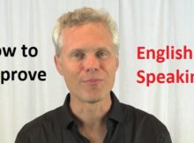 how to improve English speaking at home