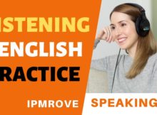 English Speaking Practice by listening