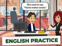 Learn English idioms with daily conversations